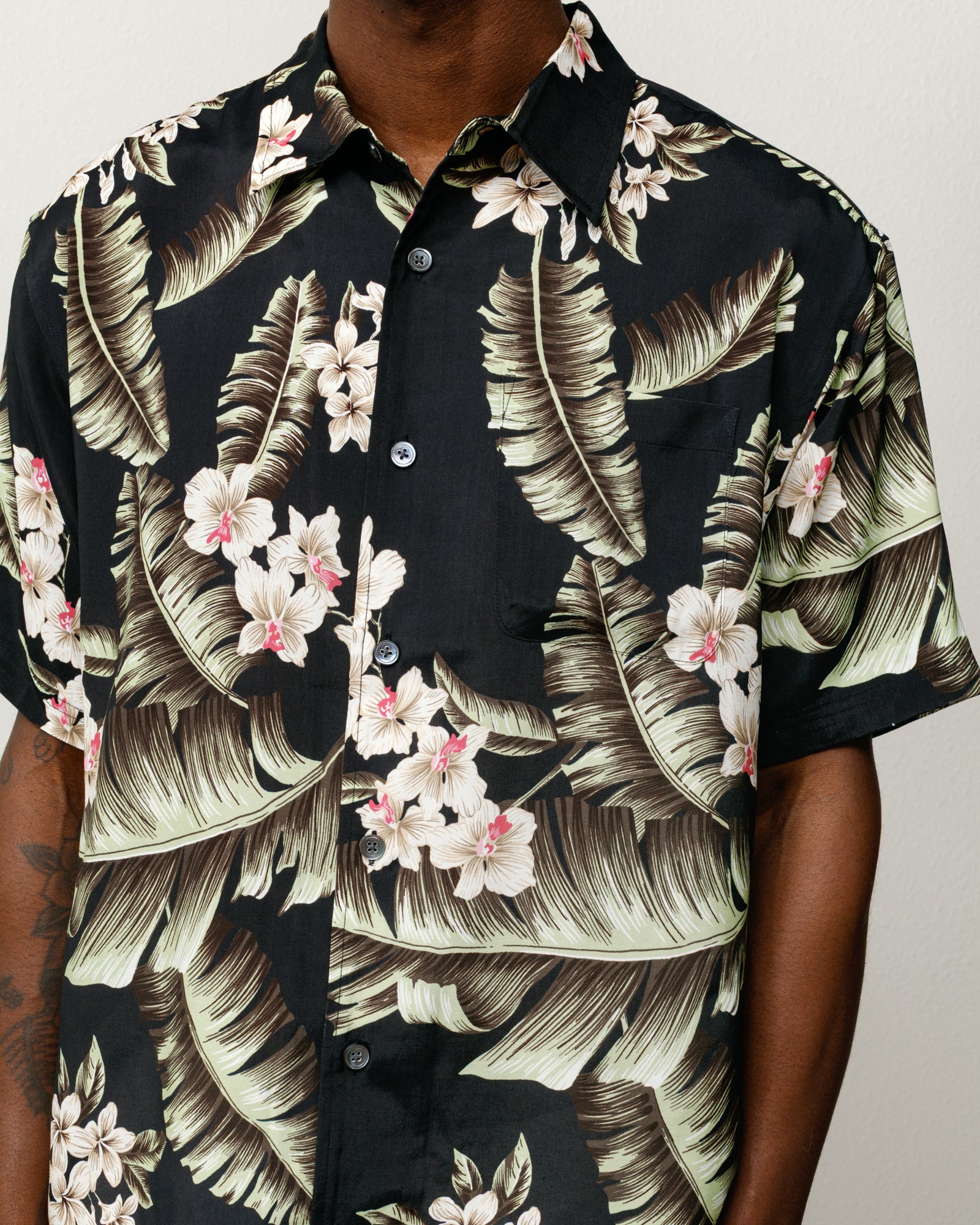 HAWAIIAN FLORAL SS SHIRT - Image 2