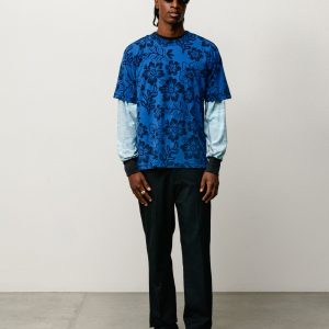 LAZY FLORAL TEE