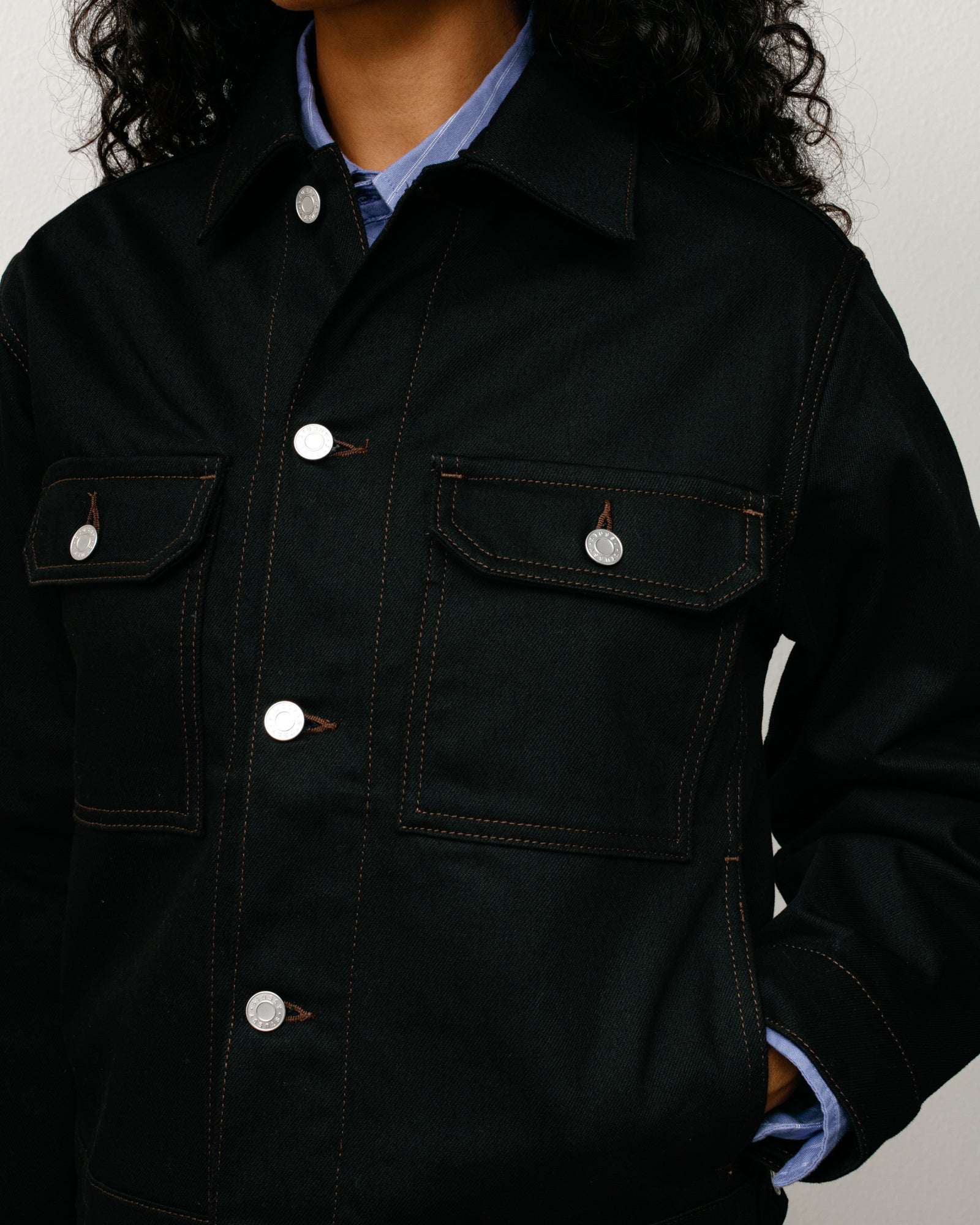 DENIM TRUCKER JACKET - Image 5