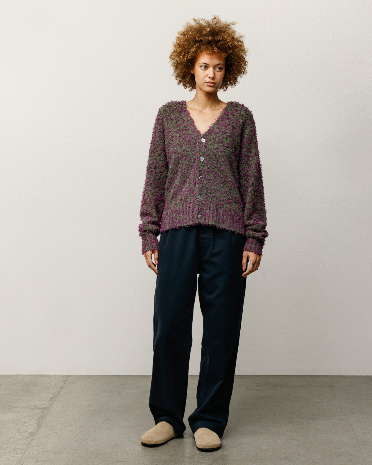 TEXTURED CARDIGAN - Image 3