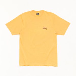 BASIC ST??SSY TEE PIGMENT DYED