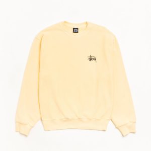 BASIC ST??SSY CREW GARMENT DYED