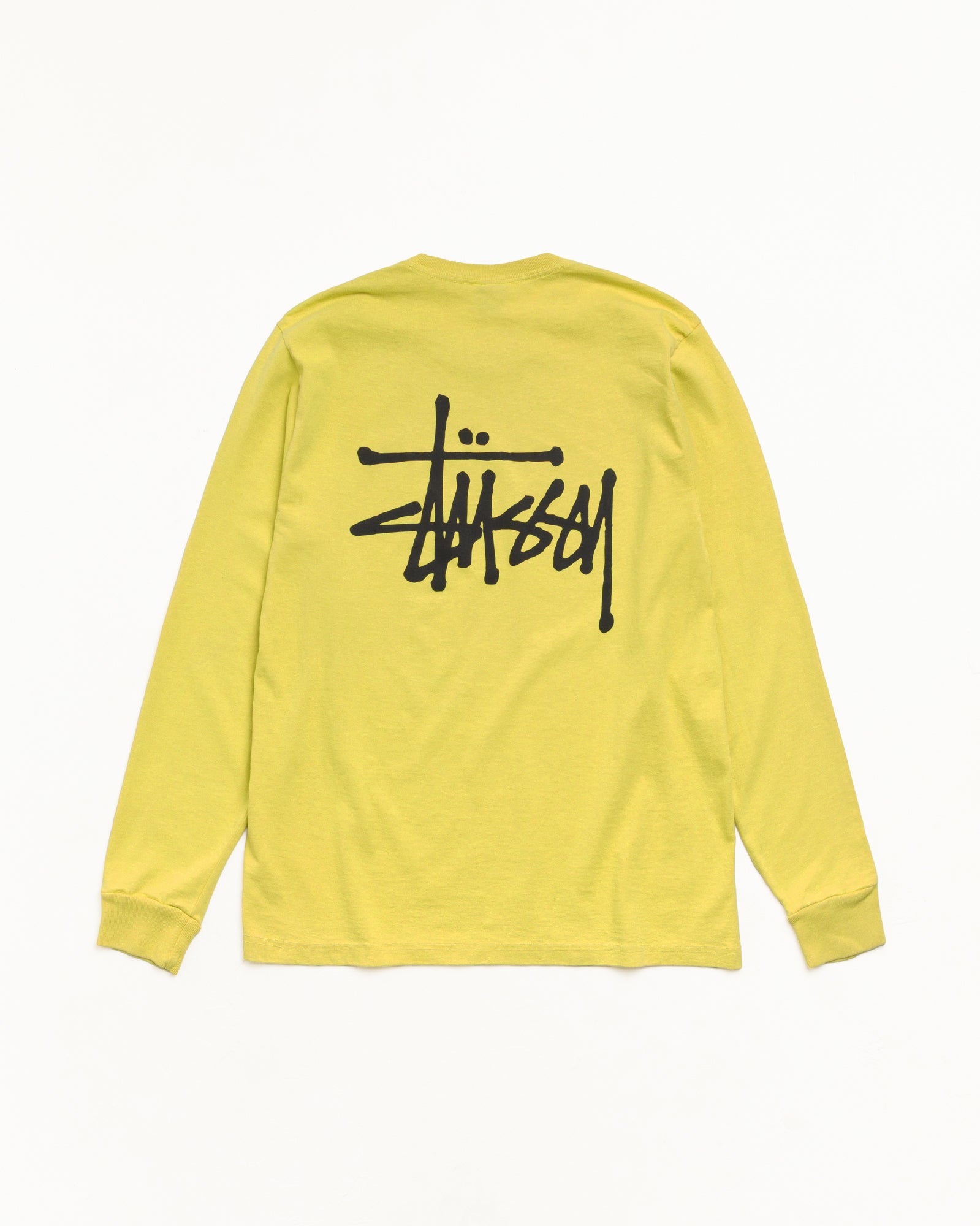 BASIC ST??SSY LS TEE PIGMENT DYED - Image 2